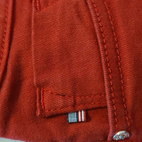 Women's Red Shorts - Picture 6 of 7